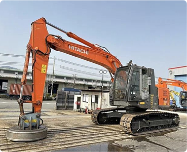 man with buldozer